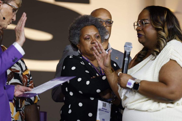 April Verrett elected first Black president of SEIU, second largest union in America