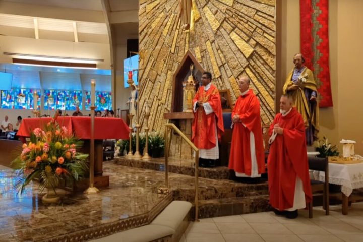 Florida priest admits biting woman as last resort defense to save the Eucharist