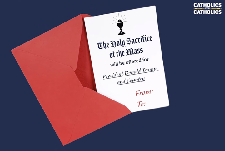Catholic group launches 'Masses for Trump' project
