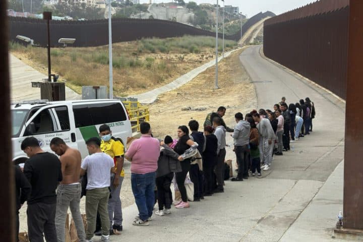 ‘Tense calm’ at the border as migrant shelters brace for impact of Biden’s asylum order