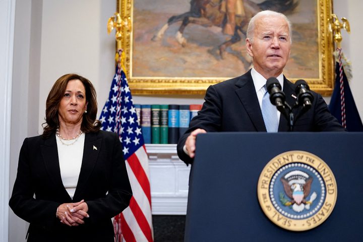 As Biden drops out, the state of the race is muddled and frightening